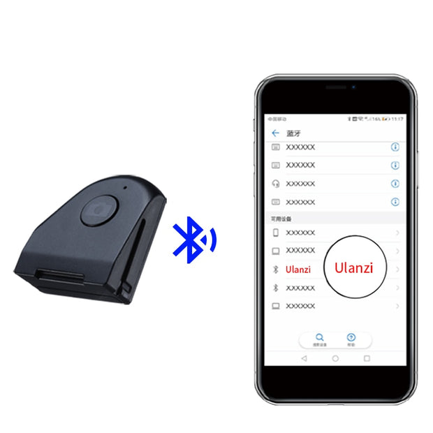 Hand grip Bluetooth Remote Control Phone  holder