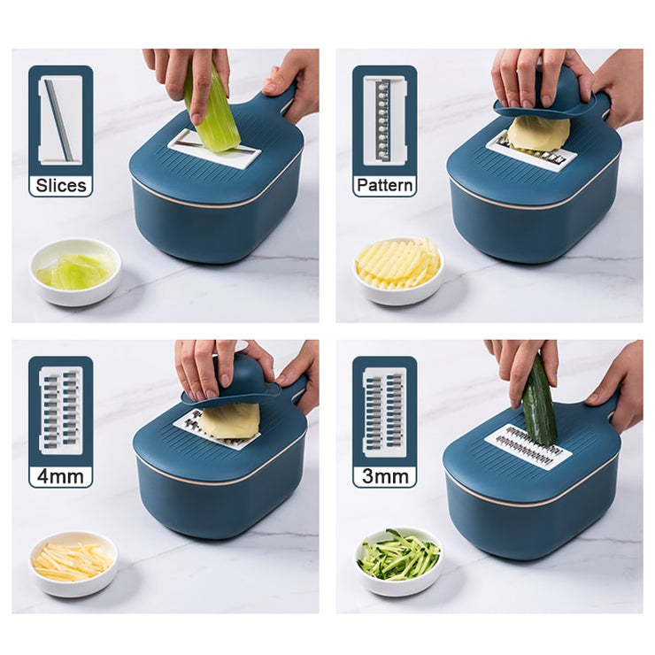 Vegetable Shredder with Drain Basket – Angles Stores
