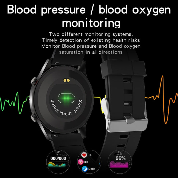 Full Circle Touch Screen Men's Smart Watch