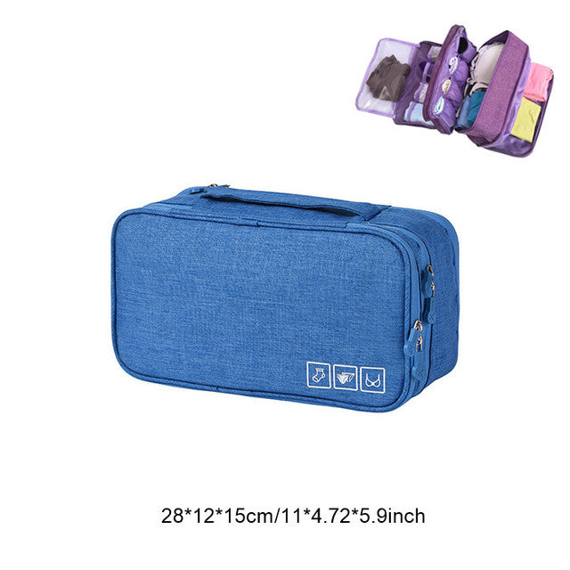 Female Portable Waterproof Storage Bag Accessories Organiser