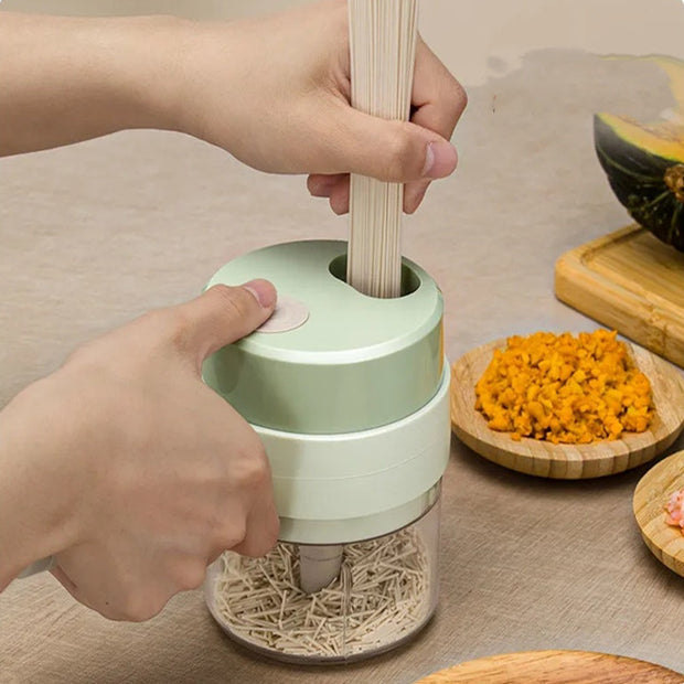 4 in 1 Handheld Electric Vegetable Slicer