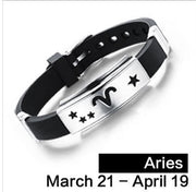 Twelve Constellations Individuality Stainless Steel Bracelet