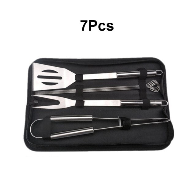 20 Pcs Stainless Steel Barbecue Grill Set