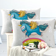 Unicorn Design Pillowcase