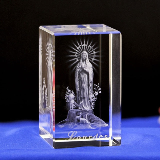 3D Zodiac Sign Star Crystal Cube