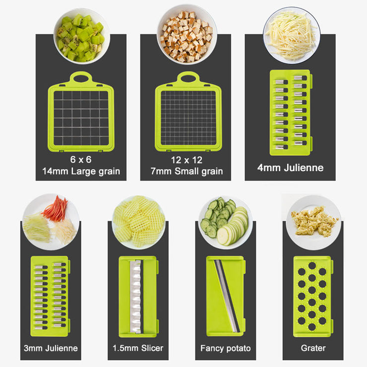 8 in1 Multifunctional Vegetable Cutter