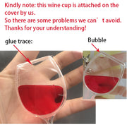 3D Flowing Liquid Red Wine Glass Cup Case for Samsung