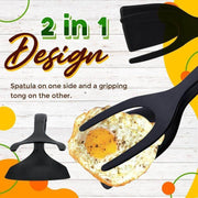2 In 1 Grip Flip Egg Tongs