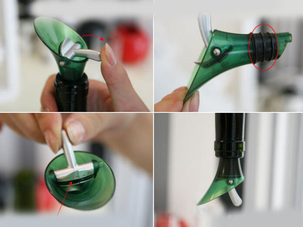Wine Bottle Stopper Cocktail Bar Tools Liquor Dispenser Brewing Beer pouring materials