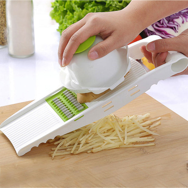 Vegetable Cutter Steel Blade Mandolin Slicer Cheese Grater Carrot Dicer Kitchen Accessories