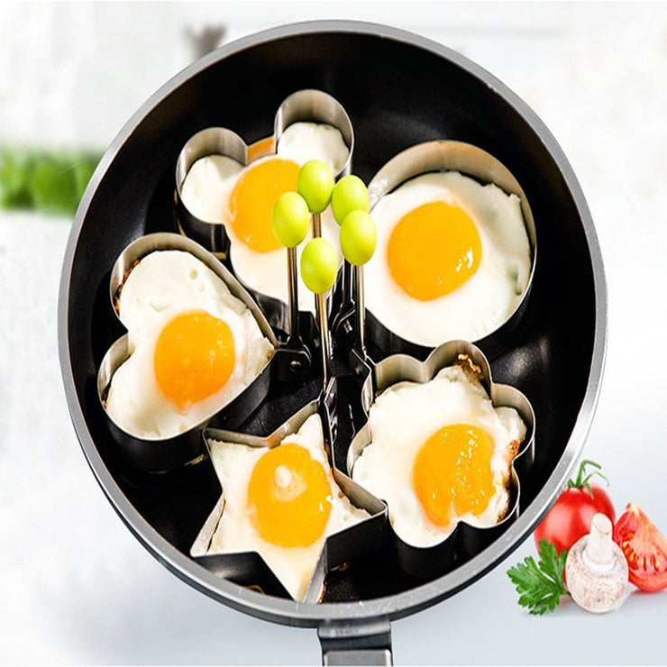 Stainless Steel Cute Shaped Fried Egg Mold