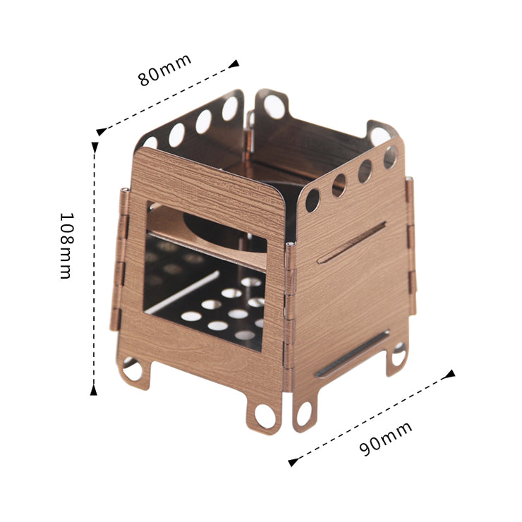 BBQ Grill Mini Portable Wood Stove