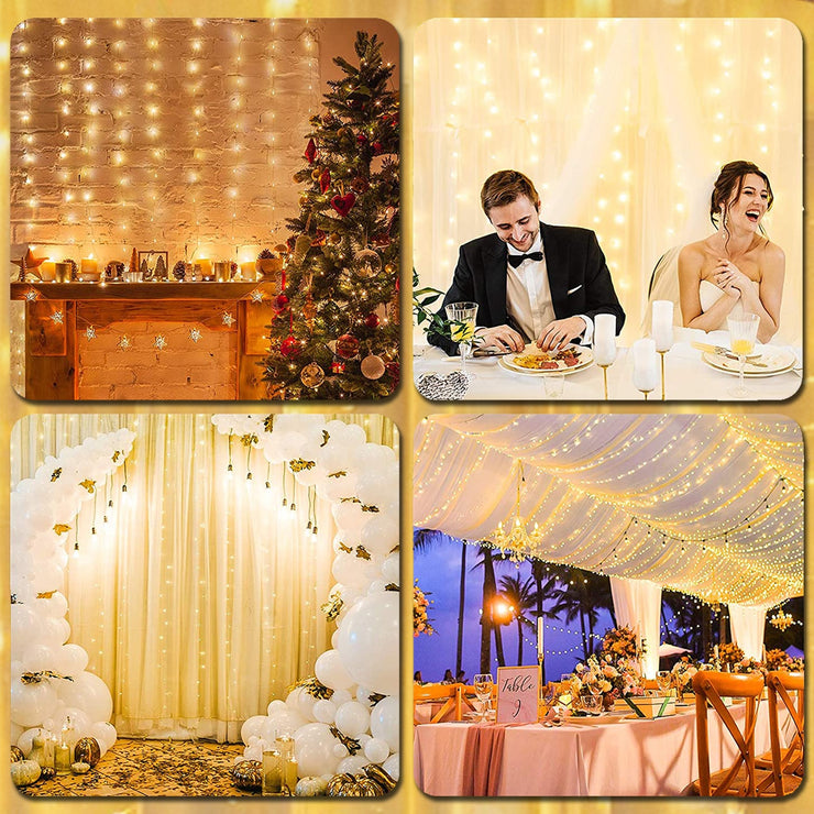 LED Meteor Shower Garland Holiday Strip Light