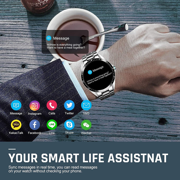 Bluetooth Call Sport Waterproof Smartwatch