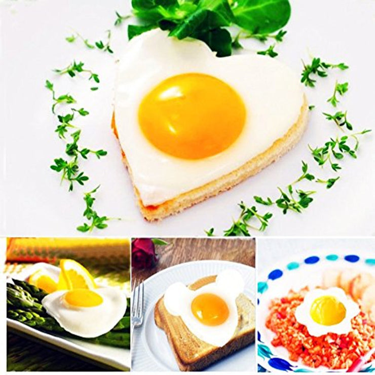 Stainless Steel Cute Shaped Fried Egg Mold