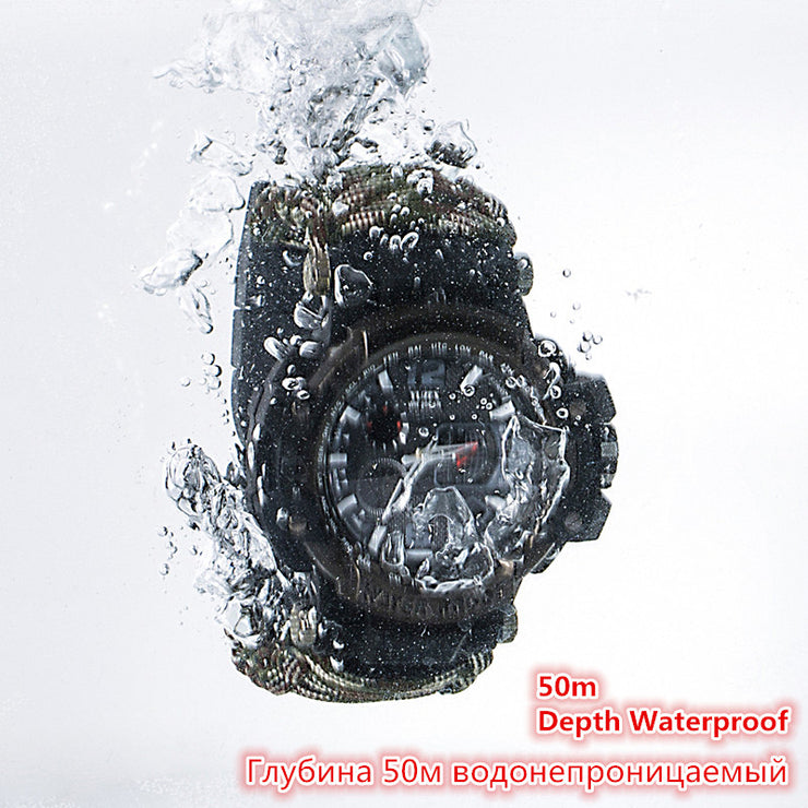 Multifunctional Survival Tactical Paracord Watch