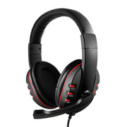 Gaming Headphones 3.5mm Wired Game Headset Noise Canceling