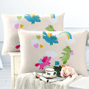 Unicorn Design Pillowcase