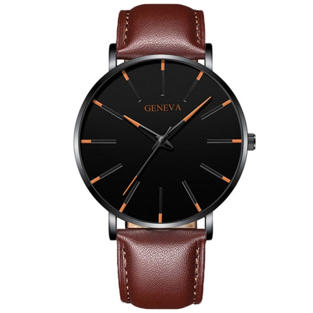 Ultra-Thin Minimalist Waterproof-Fashion Wrist Watch
