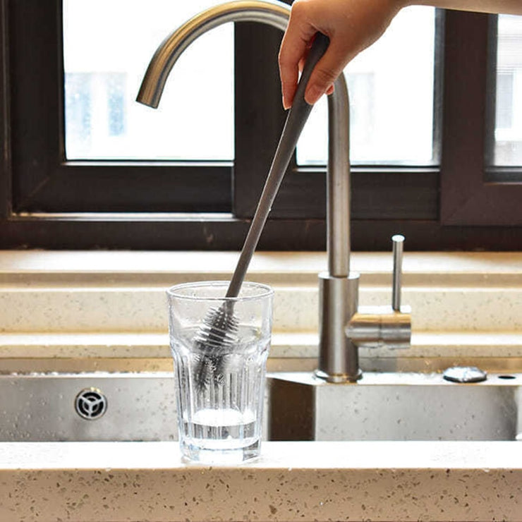 Silicone Cup Brush  Glass Cleaner