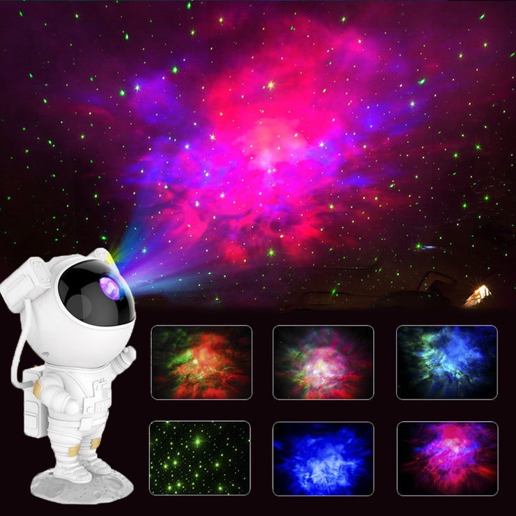 Galaxy Star Projector Starry Sky Night Light Astronaut Lamp