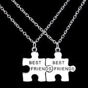 Best Friends Key Lock Necklace