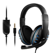 Gaming Headphones 3.5mm Wired Game Headset Noise Canceling