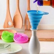 Silicone Gel Foldable Collapsible Style Funnel