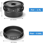 Picnic Cooking Set-Non-Stick Tableware