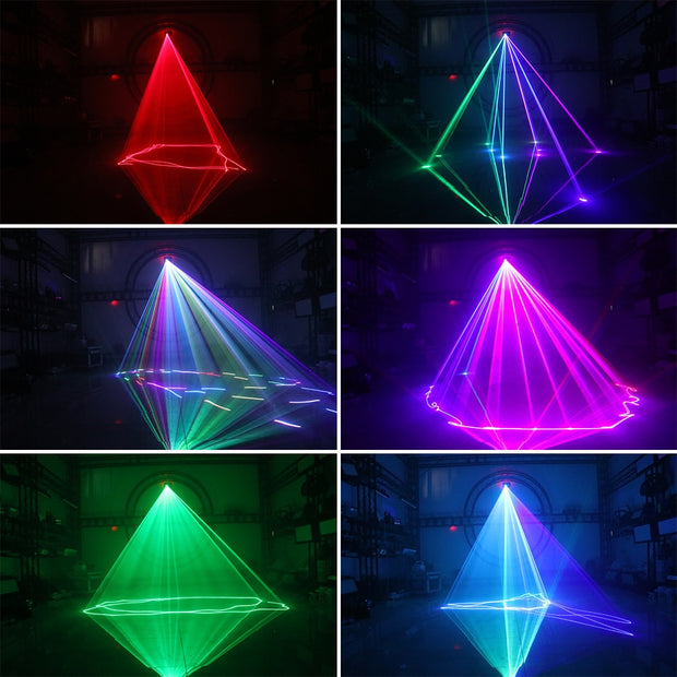 RGB Laser Beam Projector