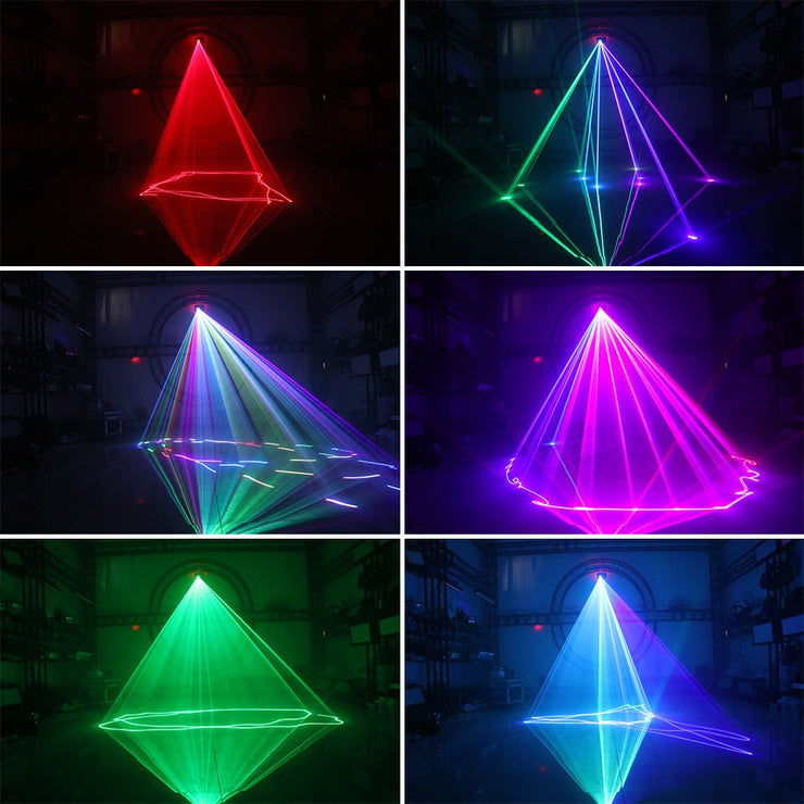 RGB Laser Beam Projector