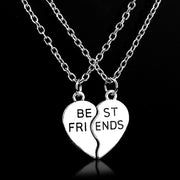 Best Friends Key Lock Necklace