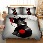 3D Cat and Dog Bedding Sets