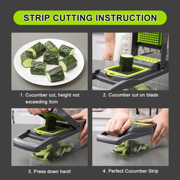 8 in1 Multifunctional Vegetable Cutter