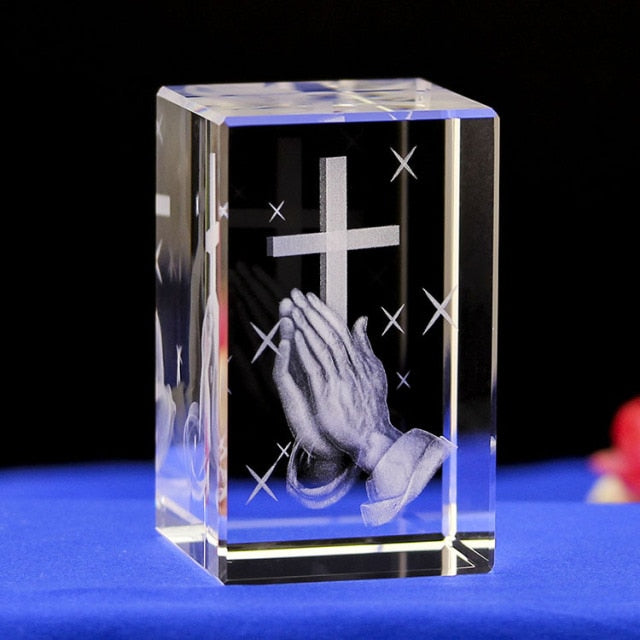 3D Zodiac Sign Star Crystal Cube