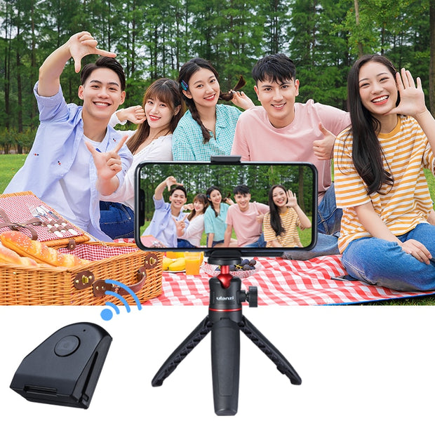Hand grip Bluetooth Remote Control Phone  holder