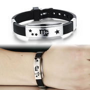 Twelve Constellations Individuality Stainless Steel Bracelet
